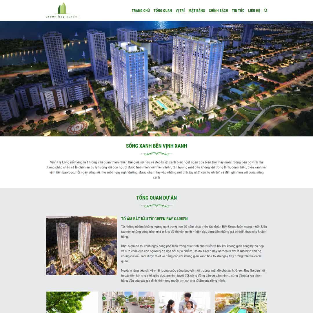 Mẫu Website Landing Page Bất Động Sản 09 - Dự Án Nhà Đất - Cài Đặt Sẵn